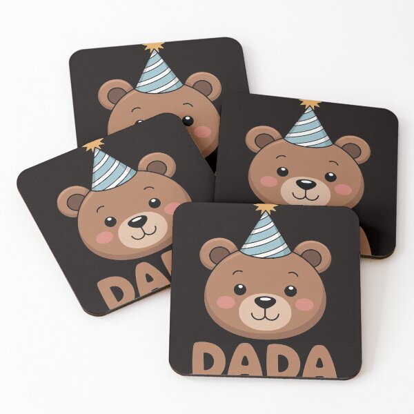 Item preview, Dada Teddy Bear 1st Birthday Boy Girl Family Matching Party designed and sold by MelSurf.
