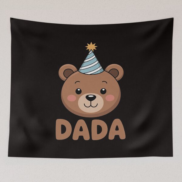 Item preview, Dada Teddy Bear 1st Birthday Boy Girl Family Matching Party designed and sold by MelSurf.