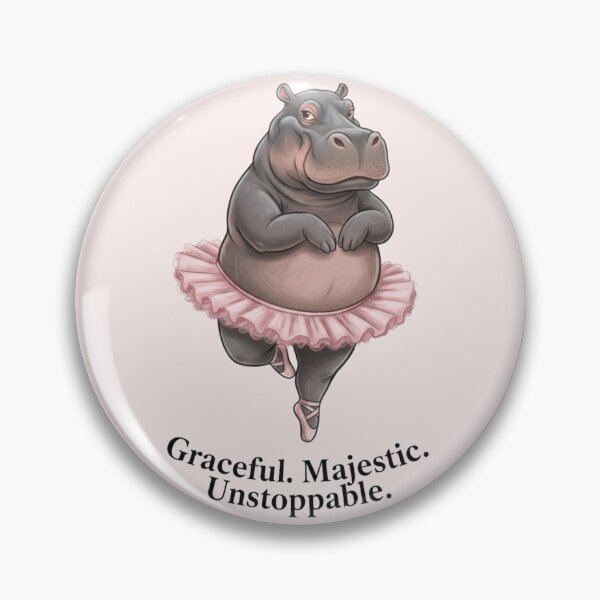 Item preview, Copy of Majestic Hippo Ballerina – Funny Pink Tutu Dance Meme designed and sold by Whisky1111.