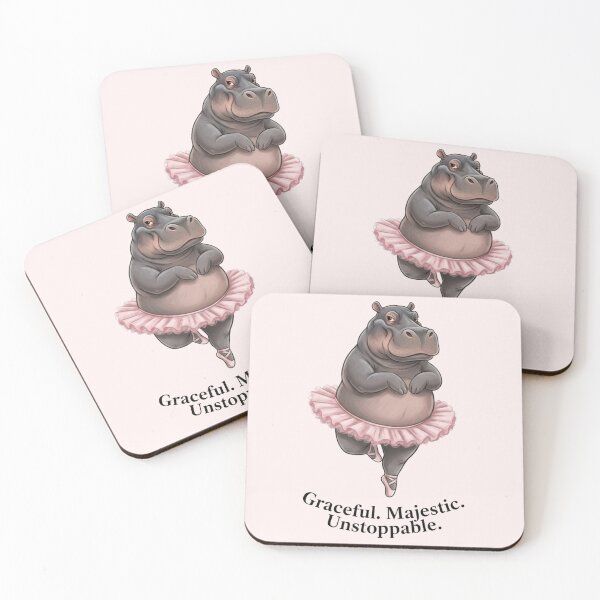 Item preview, Copy of Majestic Hippo Ballerina – Funny Pink Tutu Dance Meme designed and sold by Whisky1111.