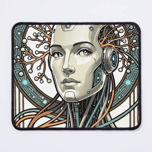 Item preview, AI User Enthusiast Portrait designed and sold by ArtEmotionsImages.