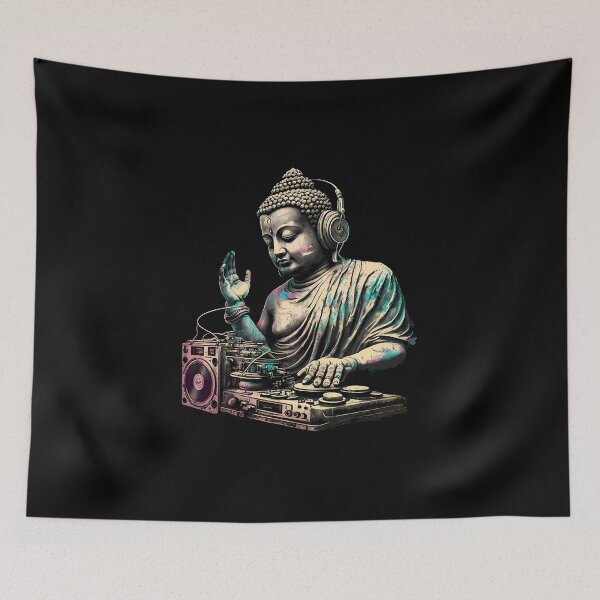 Item preview, DJ Buddha designed and sold by Urbanksy.