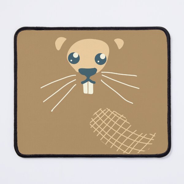 Item preview, Cute beaver in blue illustration for children designed and sold by CecyLL.