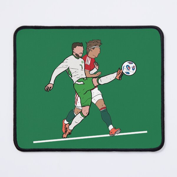 Item preview, Ireland vs Hungary Victory Cartoon Style - Troy Parrott designed and sold by Melty Shirts.