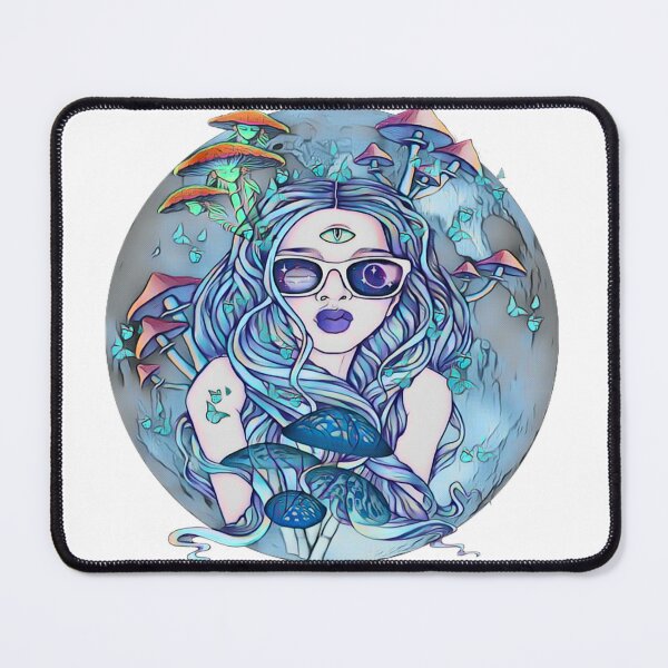 Item preview, Psychedelic Blue Bell designed and sold by natnat7w.