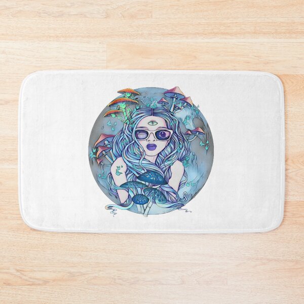 Item preview, Psychedelic Blue Bell designed and sold by natnat7w.