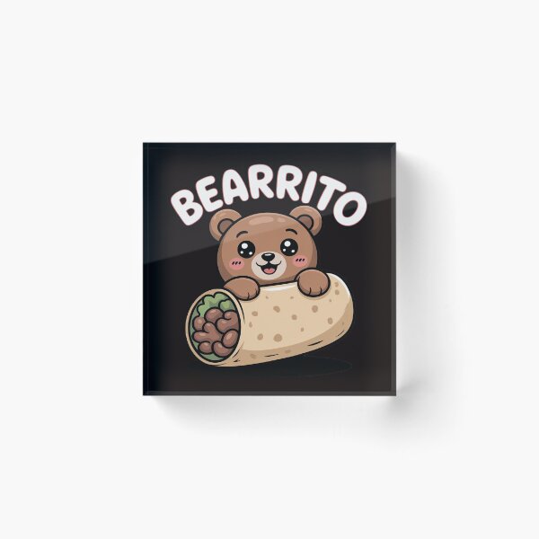Item preview, Cute - BEARRITO - Teddy Bear Burrito designed and sold by MelSurf.