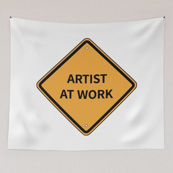 Item preview, Artist at Work designed and sold by BrunoLinuxArt.