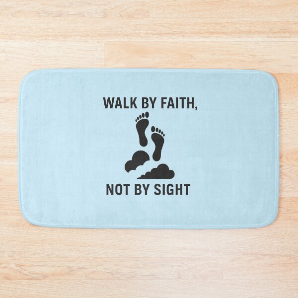 Item preview, WALK BY FAITH, NOT BY SIGHT designed and sold by TheWonkyEaselCo.