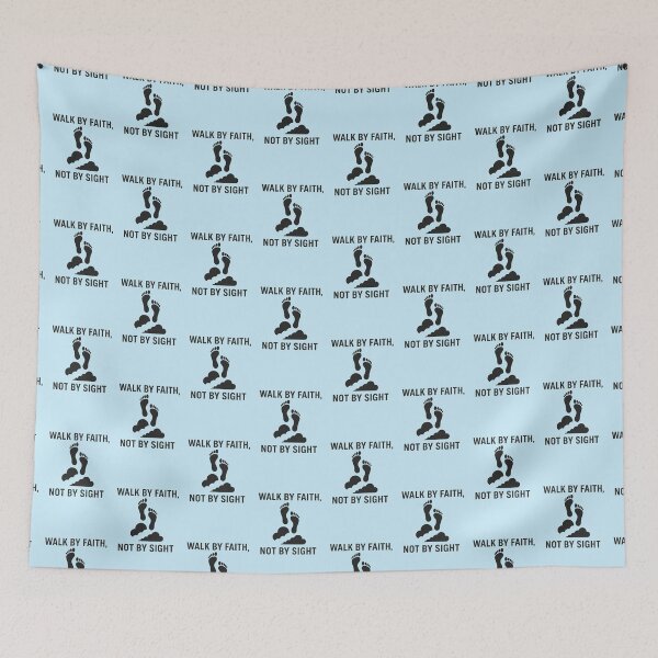 Item preview, WALK BY FAITH, NOT BY SIGHT designed and sold by TheWonkyEaselCo.