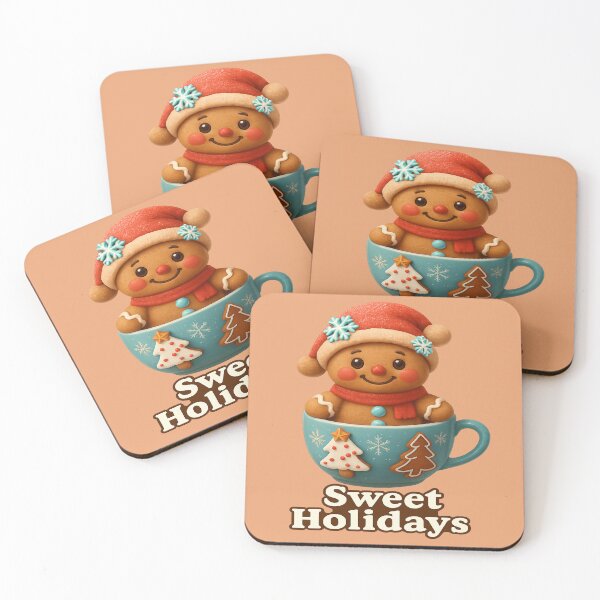Item preview, Sweet Holidays Gingerbread Mug – Cute Christmas Cookie Art | Cozy Holiday Design designed and sold by JollyDoodle Studio.