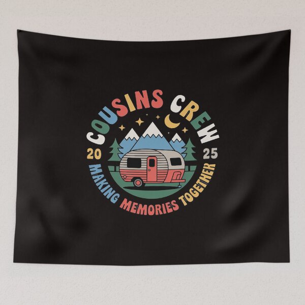 Item preview, Cousin Crew Making Memories 2025 Family Reunion Trip Camping designed and sold by MelSurf.