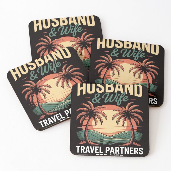 Item preview, Couple Husband And Wife Travel Partners For Life designed and sold by MelSurf.