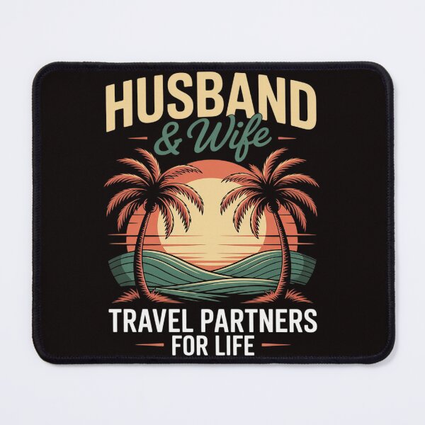 Item preview, Couple Husband And Wife Travel Partners For Life designed and sold by MelSurf.