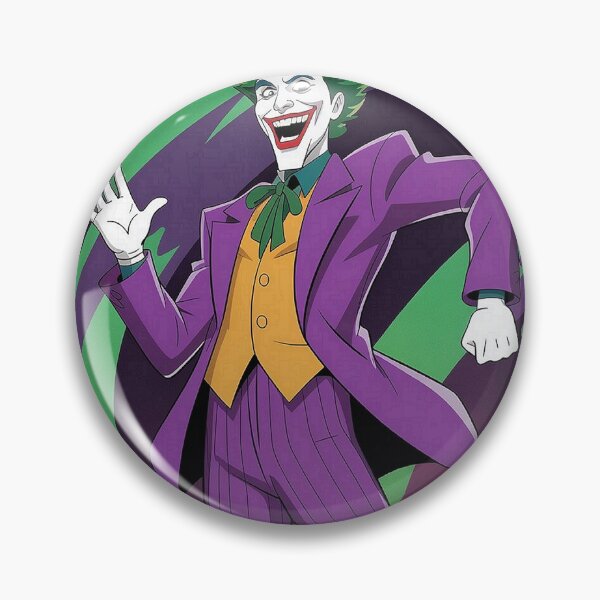 Item preview, Joker's Manic Wave: Gotham's Grinning Chaos in Purple Swirl - DC Comics Fan Art designed and sold by Midnight Veil Designs.