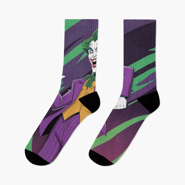Item preview, Joker's Manic Wave: Gotham's Grinning Chaos in Purple Swirl - DC Comics Fan Art designed and sold by Midnight Veil Designs.