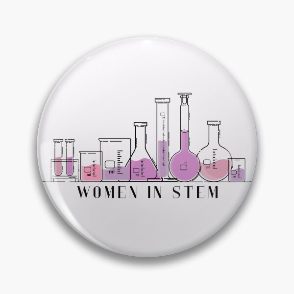 Item preview, Women in STEM Pink Beakers Science cutesy designed and sold by lea-lani.