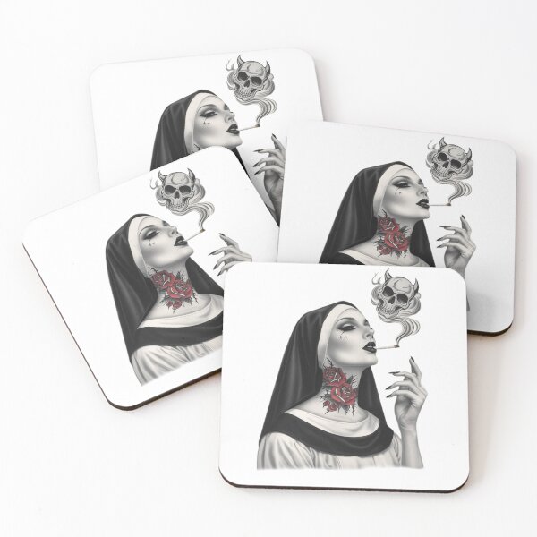 Item preview, Smoking Nun designed and sold by xOublietteInkx.