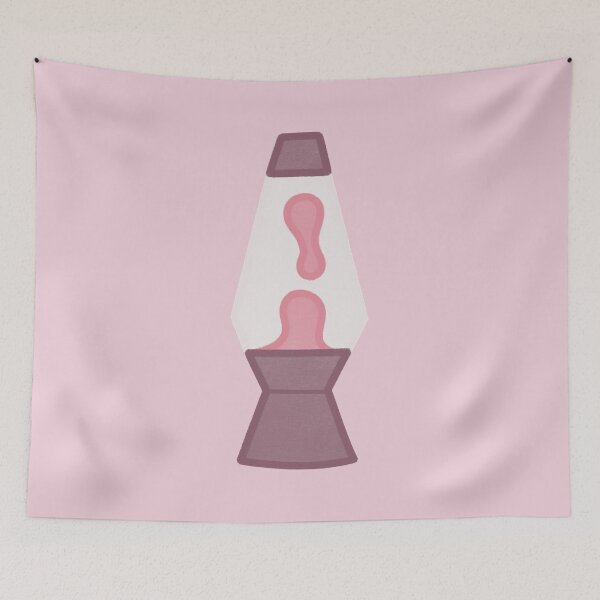 Item preview, cute pink lava lamp designed and sold by winterpumpkin.