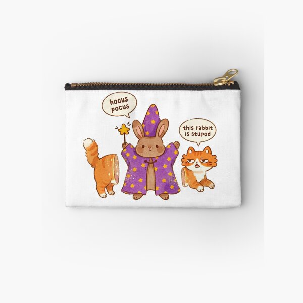 Item preview, Hocus Pocus - Funny Magician Rabbit Sawing Cat in Half designed and sold by DEVINE-PIXELZ.
