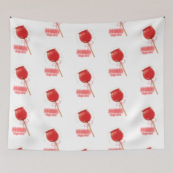 Item preview, Candy Apple Delight – Sweet Festival Treat Illustration designed and sold by sorara-shop.