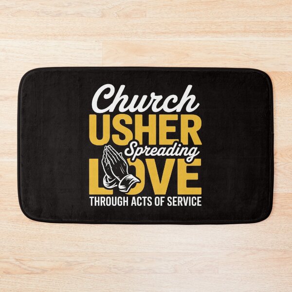 Item preview, Church Usher Spreading Love Lord God Lover designed and sold by ControlCenter.