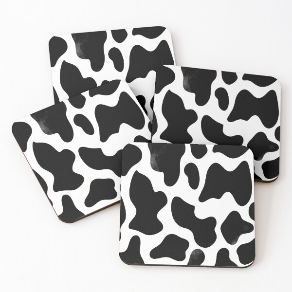 Item preview, Black & White Cow Print Pattern – Modern Farm Aesthetic All-Over Design designed and sold by vividdigits.