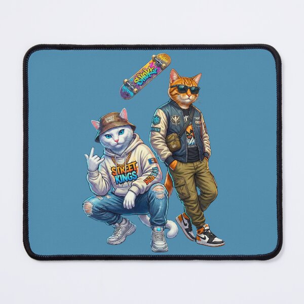 Item preview, Hype Cats Street Kings Fresh Drop 2026 | Urban Streetwear Cat Style New Year designed and sold by E-SarnEdge.