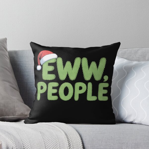 Item preview, Eww People Funny Christmas Santa Hat Humor Design designed and sold by FreshVibe Prints.