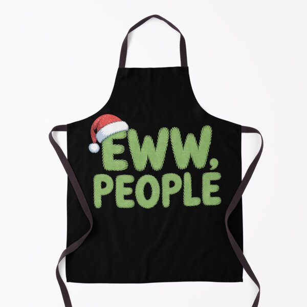 Item preview, Eww People Funny Christmas Santa Hat Humor Design designed and sold by FreshVibe Prints.