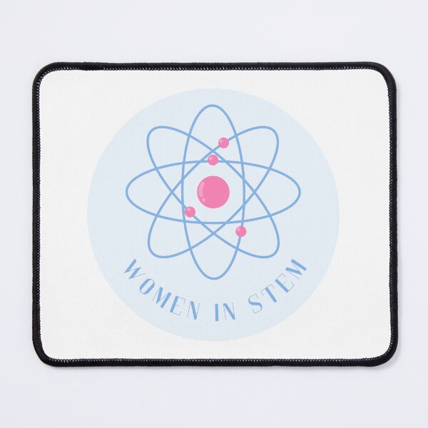 Item preview, Women in STEM blue atom Science cutesy designed and sold by lea-lani.
