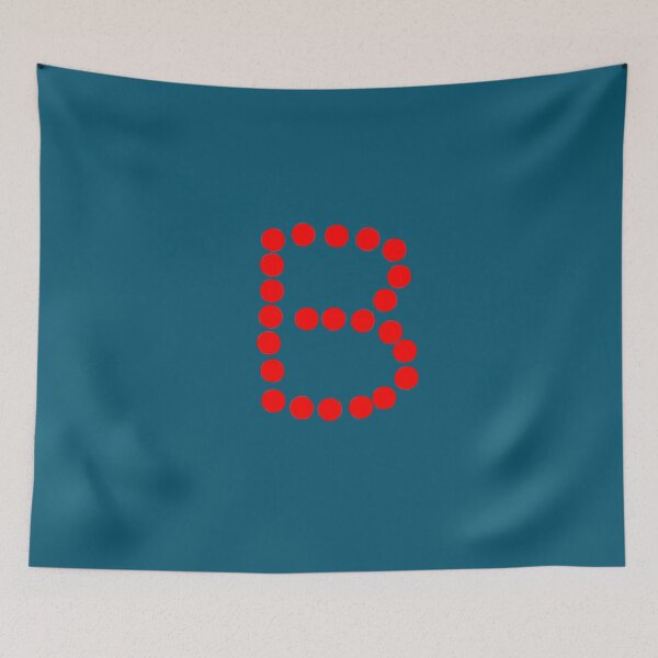Item preview, Red Dots Alphabet B designed and sold by MAMA LXXVIII: Unique Arts Projects by Marsailhe.