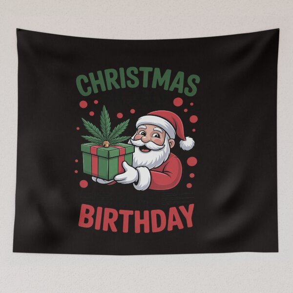 Item preview, Christmas In July is my Birthday Santa Summer Holiday designed and sold by ControlCenter.
