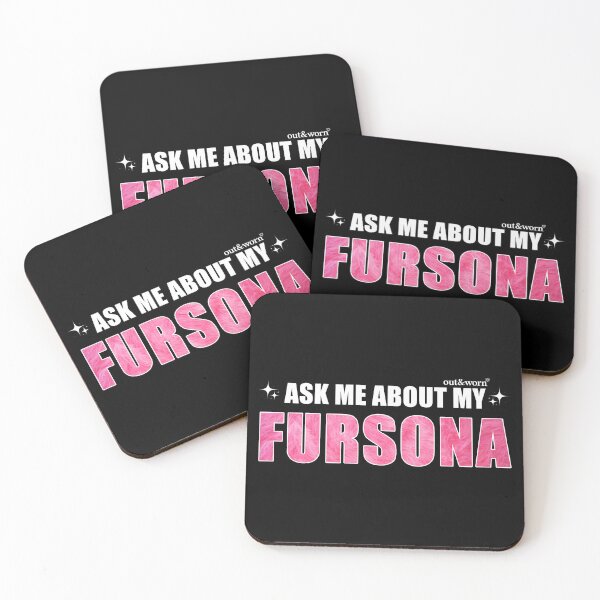 Item preview, Ask Me About My Fursona Pink Fur - Furry Design designed and sold by outandworn.
