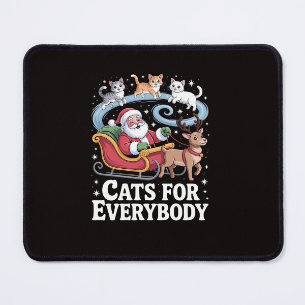 Item preview, Cats For Everybody Christmas Cat Xmas Women Santa designed and sold by ControlCenter.