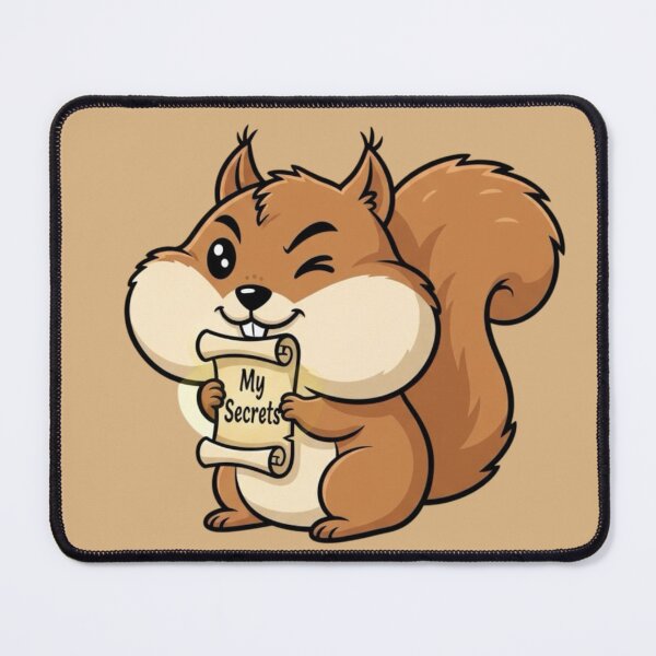 Item preview, Nutty Squirrel Secrets – Cute Kawaii Meme designed and sold by Whisky1111.