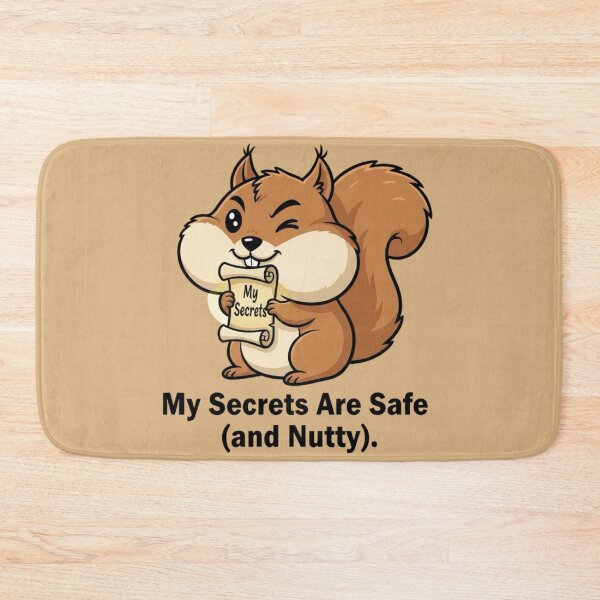 Item preview, Nutty Squirrel Secrets – Cute Kawaii Meme designed and sold by Whisky1111.