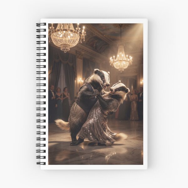 Item preview, Passionate Badgers Dance the Tango designed and sold by Tridentulus.