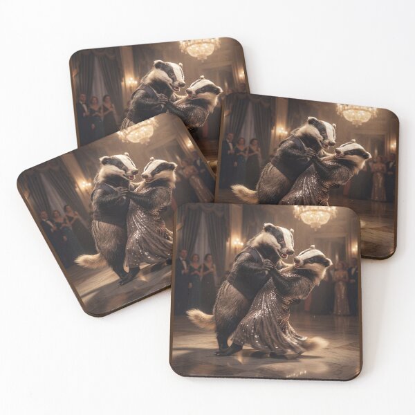 Item preview, Passionate Badgers Dance the Tango designed and sold by Tridentulus.