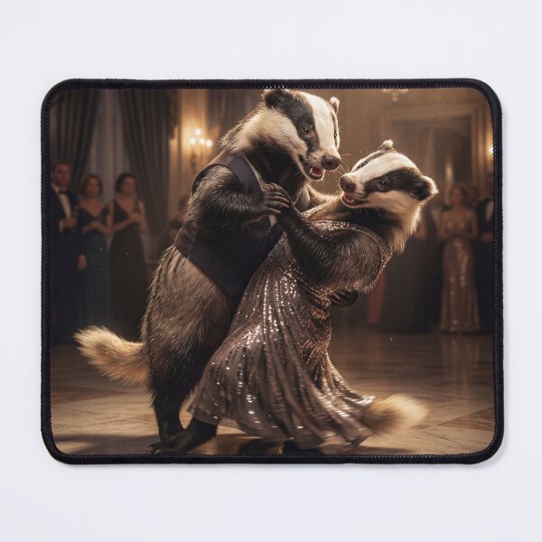Item preview, Passionate Badgers Dance the Tango designed and sold by Tridentulus.