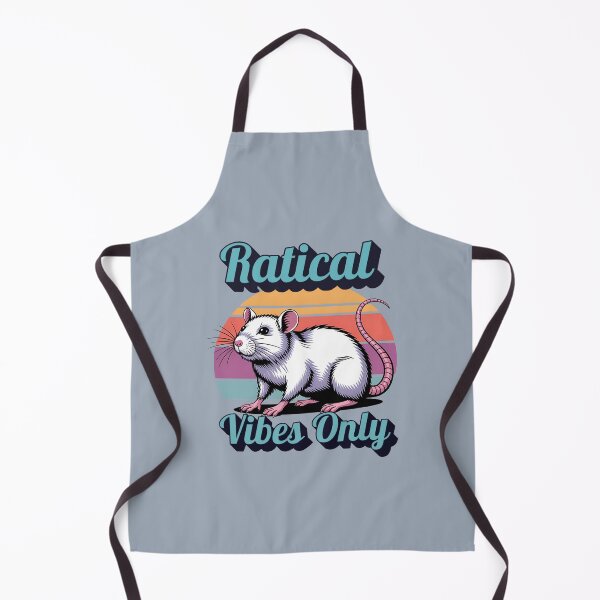 Item preview, Ratical Vibes Only : Retro Rat Lover Design designed and sold by Marsh & Lump.