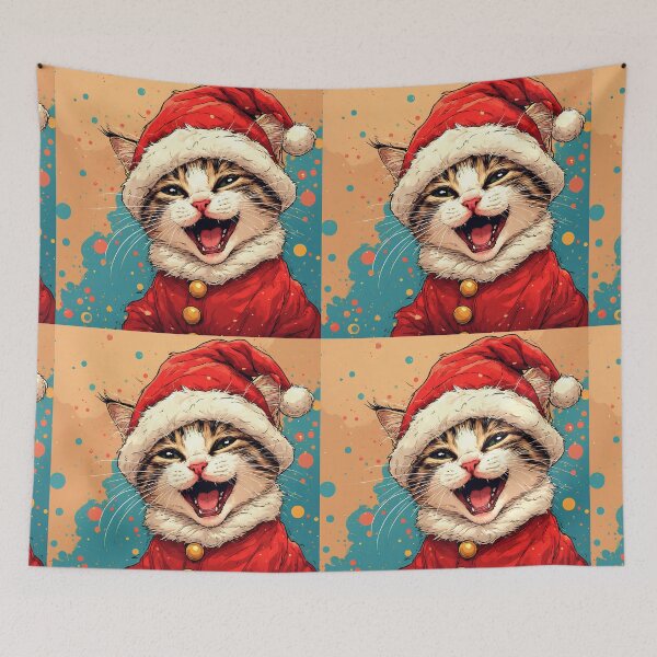 Item preview, Santa Claus cat. designed and sold by Natalia-Vlad.