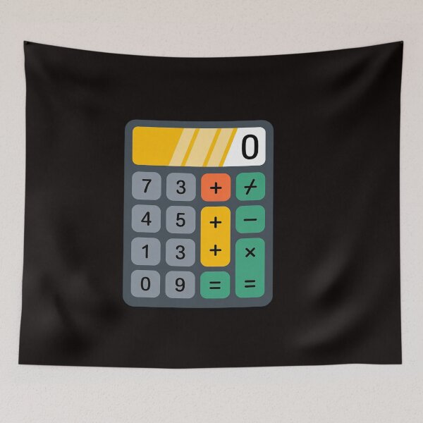 Item preview, Calculator Halloween Easy Cosplay Math Geek designed and sold by ControlCenter.