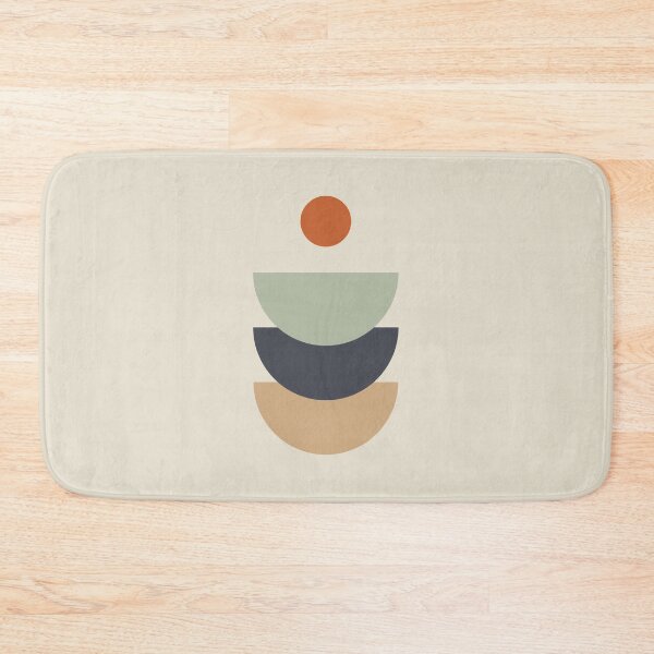 Item preview, Stacked Minimalist Geometric Shape Art designed and sold by Tato's.