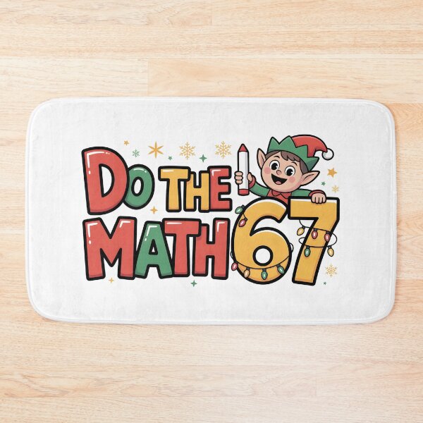 Item preview, Do The Math 67 Meme Christmas designed and sold by Naitsebas.