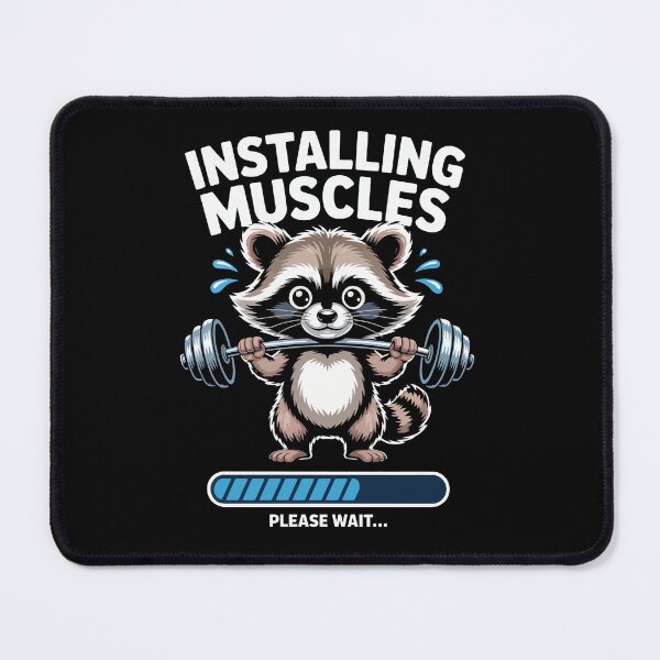 Item preview, Raccoon  installing muscles designed and sold by jkrphoto.