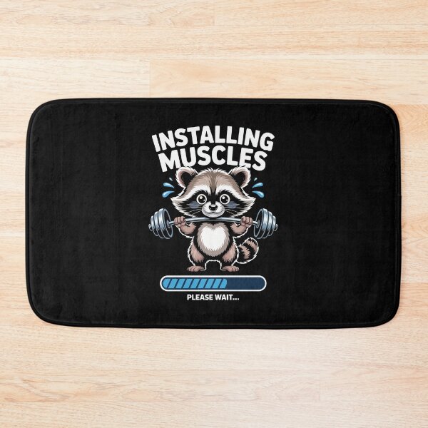 Item preview, Raccoon  installing muscles designed and sold by jkrphoto.
