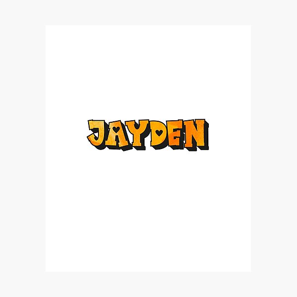 Item preview, Jayden Personalized Name – Custom Gift for Men & Boys designed and sold by Oussinc.