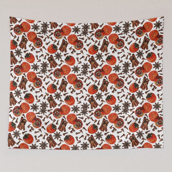 Item preview, Holiday Persimmon and Spice designed and sold by Kelsey Worth.