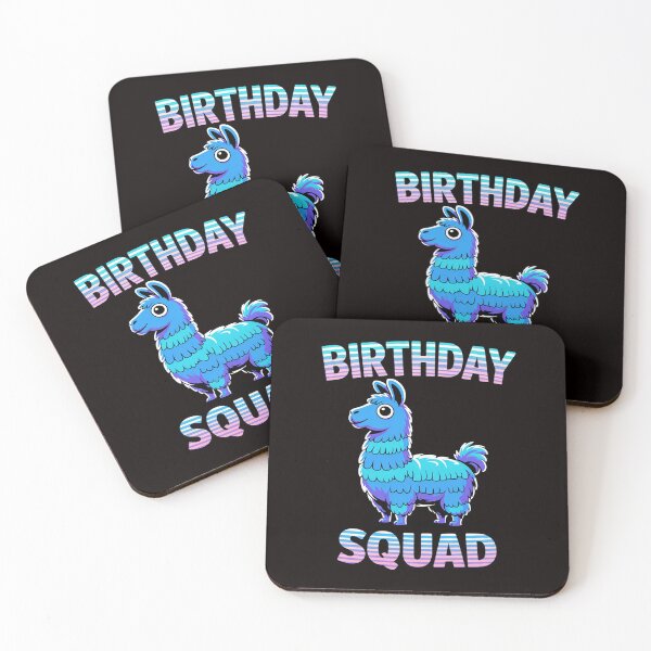Item preview, Birthday Squad - Squad Birthday Llama Piñata designed and sold by RatCurry.